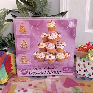 Wilton Cupcakes ‘N More Large Dessert Stand – Birthday Party & Favor Display